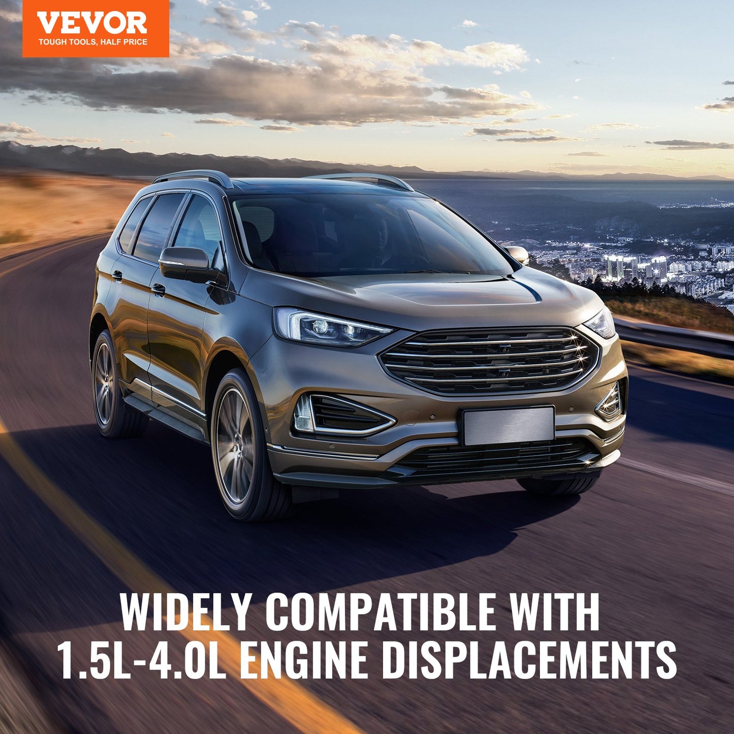 Turbo Turbo med packningssats för 1,5L-4,0L motorvolym