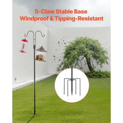 Dubbel Shepherds Krok 8-pack 1560 mm Robust Fågelmatarstång |  EU