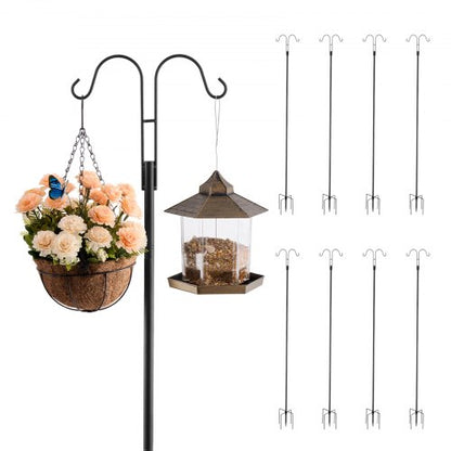 Double Shepherds Hook 8-pack 2345 mm Robust Bird Feeder Pole | EU