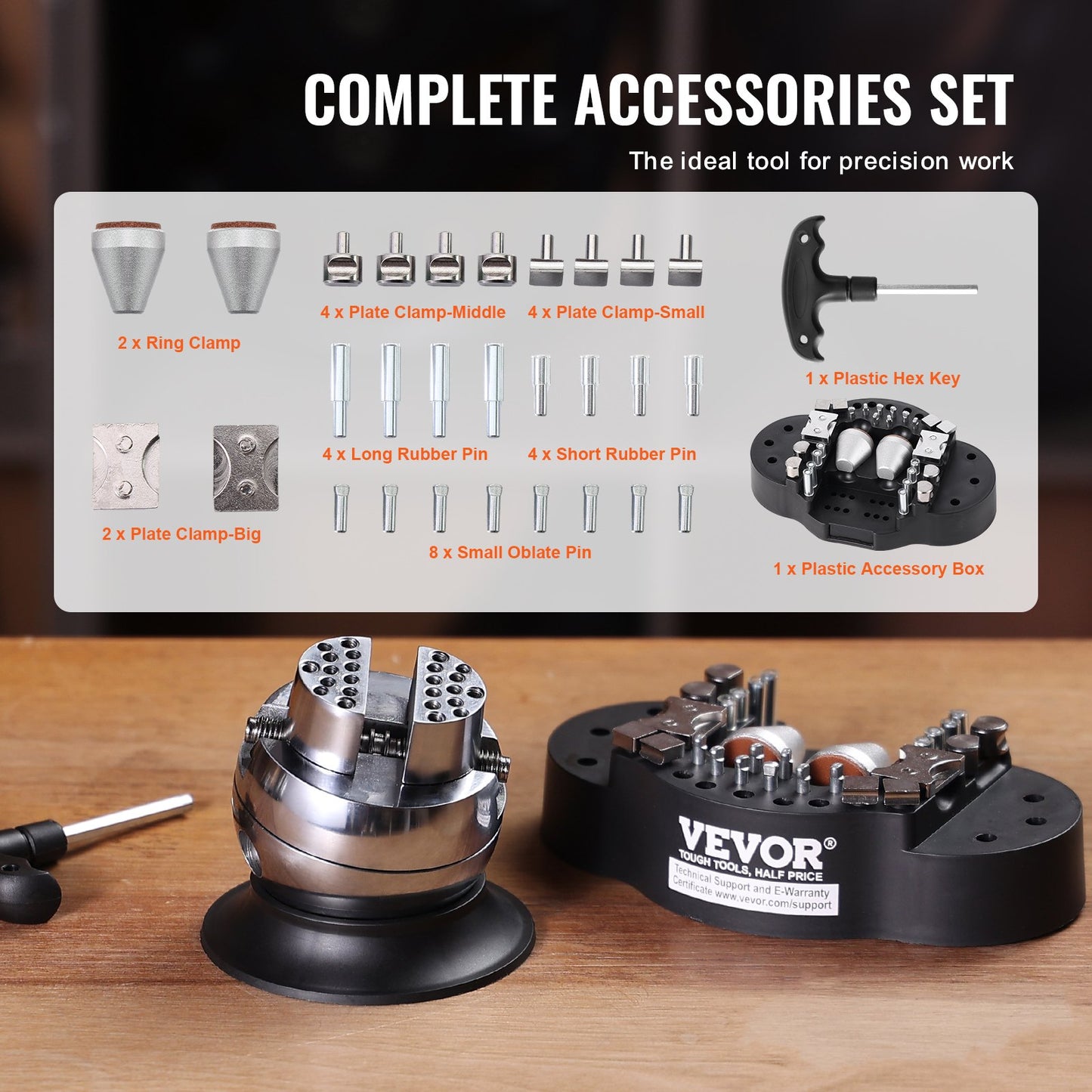 3-Zoll-Gravierblock, Blockschraubendreher mit 30-teiligem Zubehör, eingelegten Diamanten, komplettes Set mit Kugelschraubendreher-Bit, Gravurwerkzeuge für Schmuckhandwerk