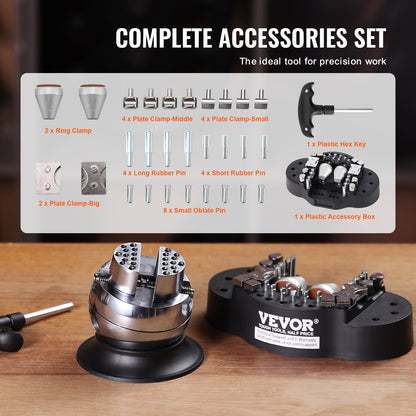 3-Zoll-Gravierblock, Blockschraubendreher mit 30-teiligem Zubehör, eingelegten Diamanten, komplettes Set mit Kugelschraubendreher-Bit, Gravurwerkzeuge für Schmuckhandwerk