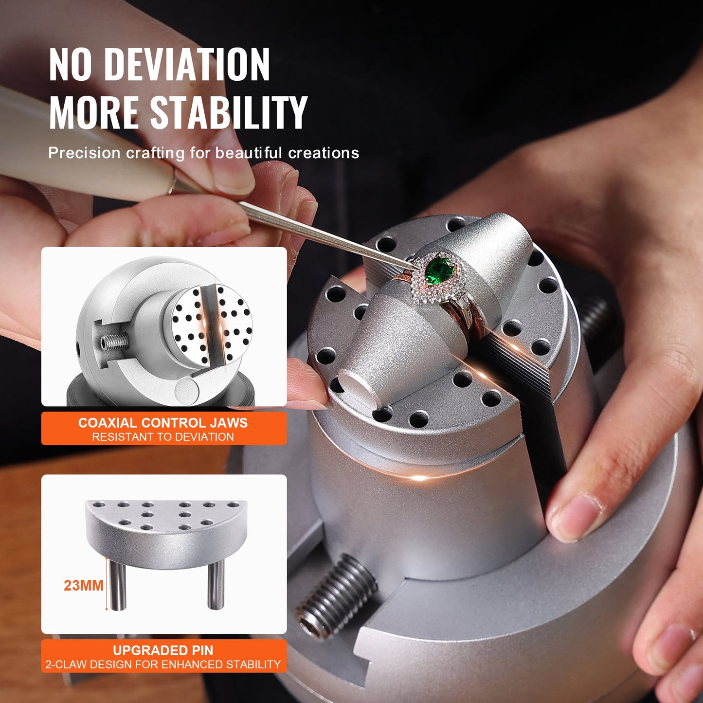 Kulskruv, 5" graveringsverktyg, 360° rotation graveringsblockskruvstäd, 35 st tillbehör Smycken graveringsblockverktyg Standardblock för ädelstensinläggning och småskalig gravering