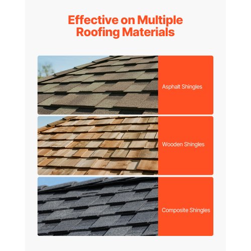 Takpannspade 1-pack, D-greppshandtag för takpannor, hög hårdhet 45# stål och lätt, enkelt att riva av tak och spikverktyg, perfekt för kommersiellt och bostadsbruk, orange |  EU