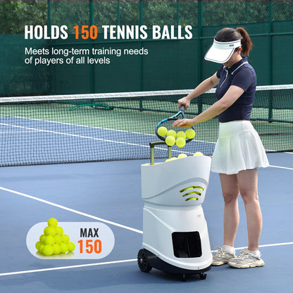 Tennis Ball Machine Automatic Portable Ball Launcher Training Practice