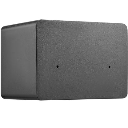 Safe, 0,5 Kubikfuß Heimsafe, Sicherheitsschrank aus Stahl mit digitalem Tastenfeld und 2 Schlüsseln, Wandmontierter Schranksafe zum Schutz von Bargeld, Gold, Schmuck, Dokumenten für Zuhause, Hotel, 13,8 x 9,8 x 9,8 Zoll