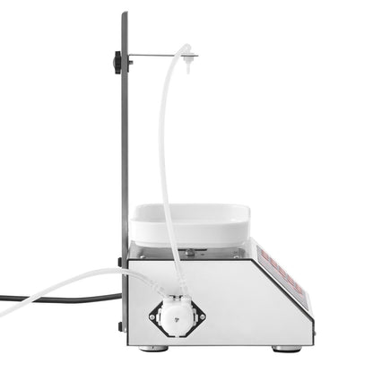 Flüssigkeitsabfüllmaschine, 5–50 g Wiegekapazität, automatische Flaschenabfüllmaschine, Abfüllmaschine, Schlauchpumpe, digitale Steuerung für Milch, Wasser, Wein, Getränke, Sojasauce (Einzeldüse)