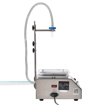 Vätskepåfyllningsmaskin, 30-15000 g vägningskapacitet, automatisk flaskfyllningsmaskin tappningsmaskin Digital kontroll för mjölk, vatten, olja, vin, dryck, tvättmedel, schampo (enkel munstycke)