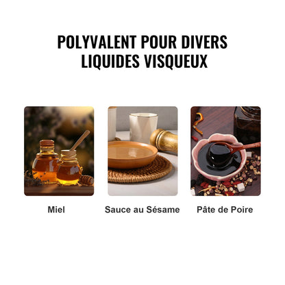 Liquid Filling Machine, 50-5000 g Weighing Capacity, Automatic Bottle Filler Machine Bottling Machine Gear Pump Digital Control for Honey, Oil, Wine, Detergent, Viscous Liquids (Single Nozzle)