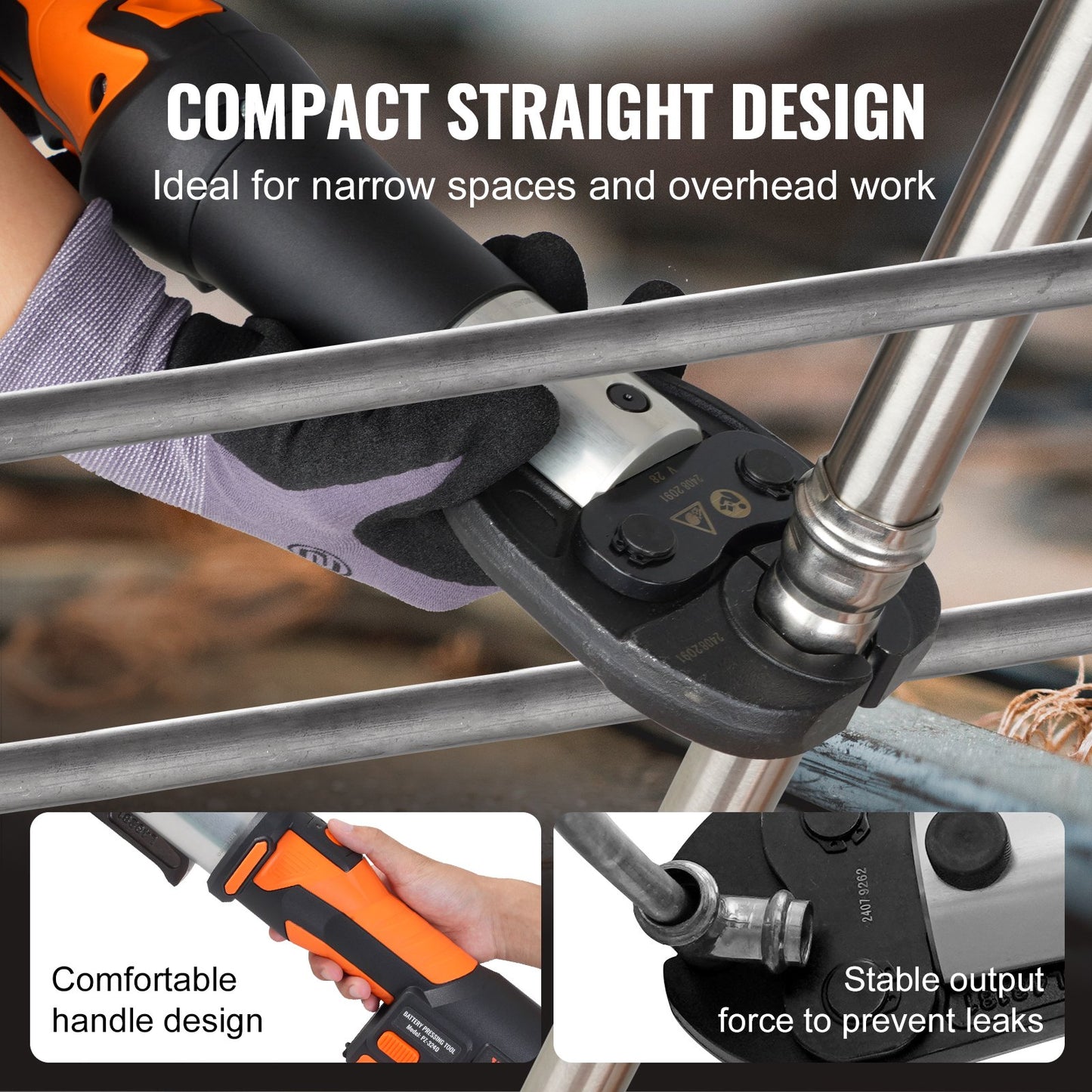 Pro Press Tool Pipe Crimping Kit Press Tool Battery Kit M15 M22 M28 Käft