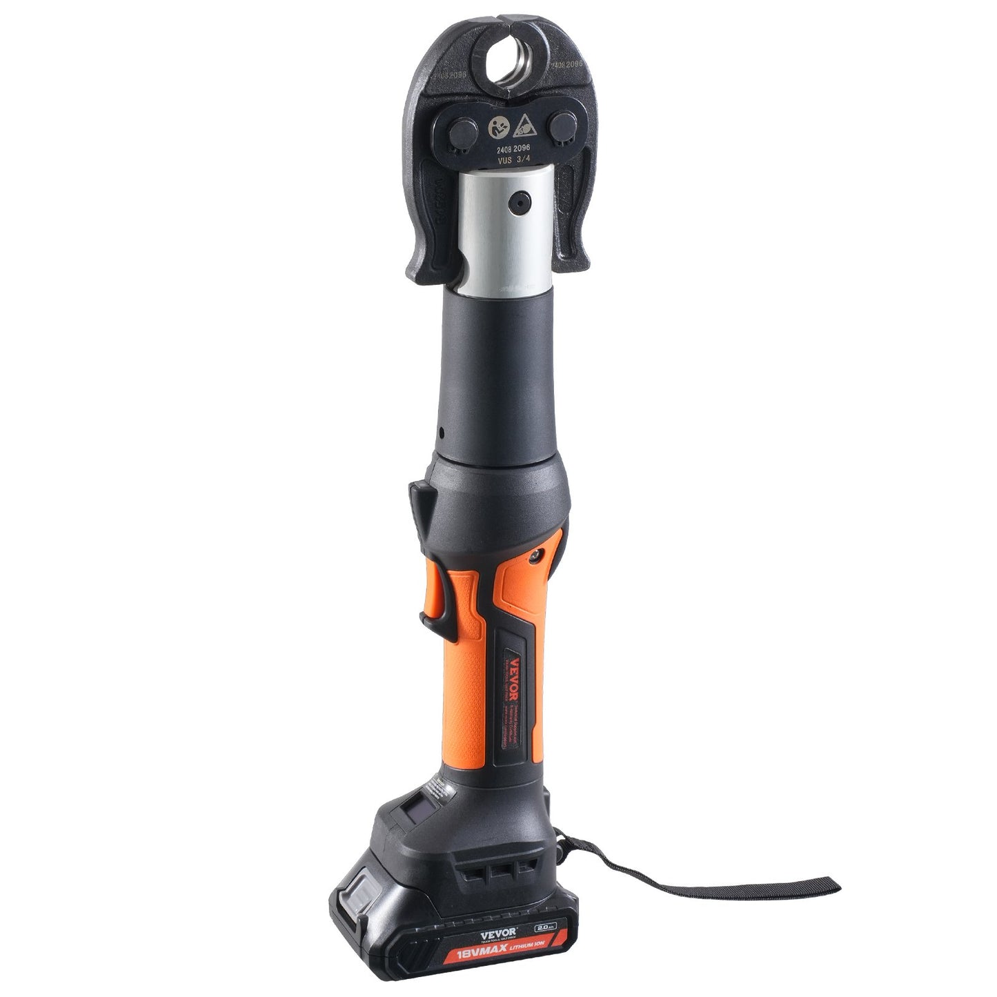 Pro Press Tool Pipe Crimping Kit Press Tool Battery Kit 1/2" 3/4" 1" Jaw