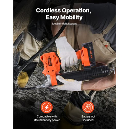 Sladdlös Fettspruta 8000 PSI 20V Batteridriven Fettspruta (Endast Verktyg) |  EU