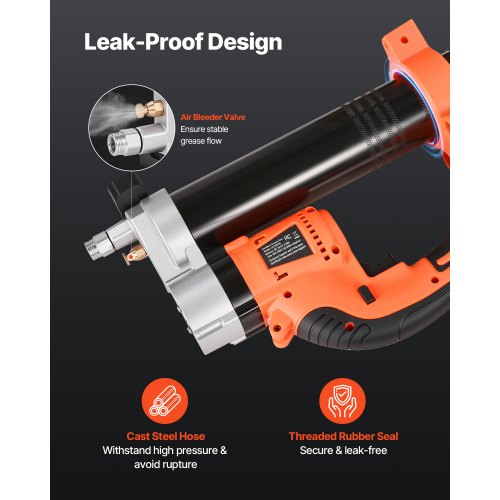 Akku-Fettpresse, 20 V, elektrisches Fettpressen-Set mit Akku, 30-Zoll-Schlauch