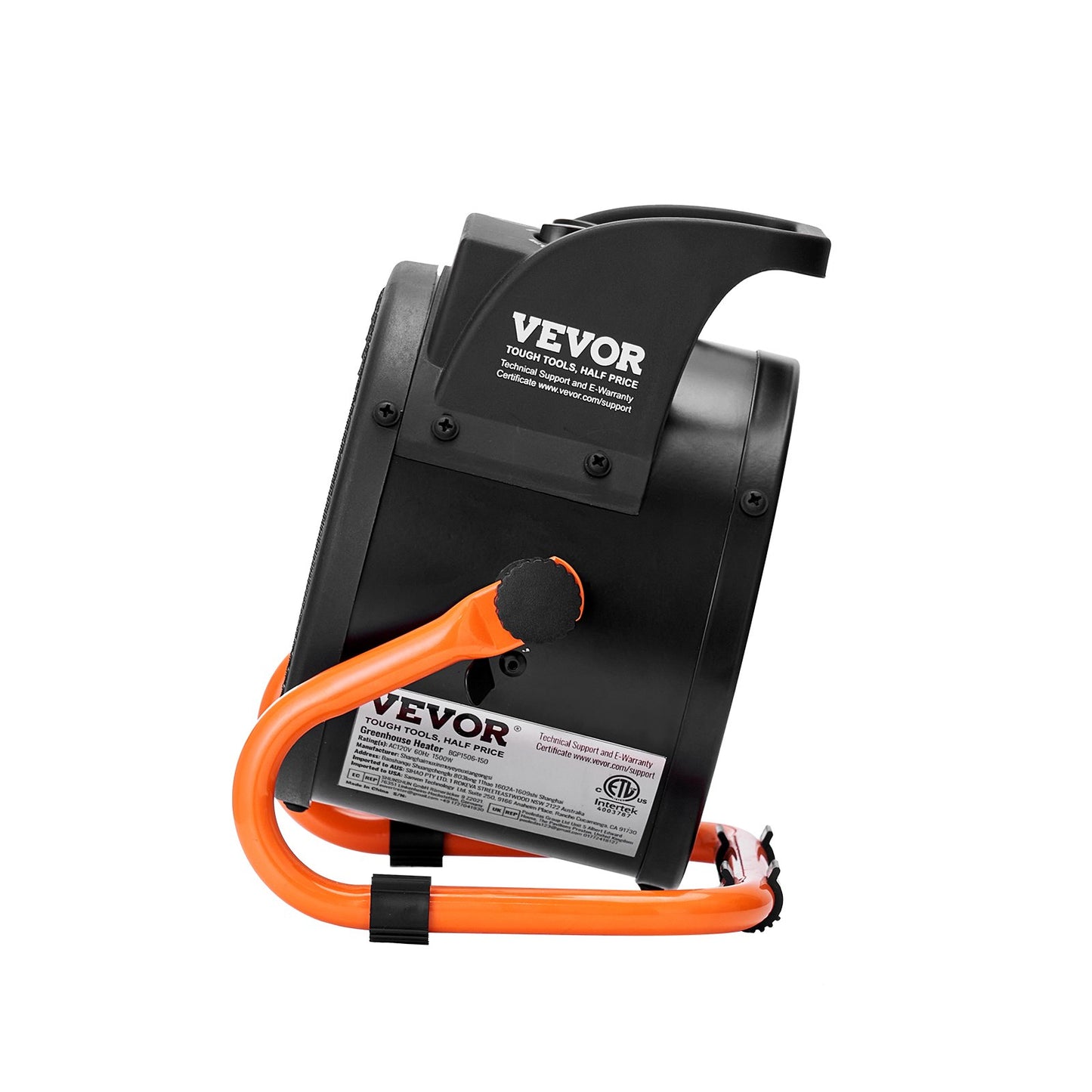 Gewächshausheizung 2000W PTC Schnellheizung Überhitzungsschutz 3-Gang