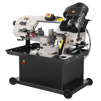 Horizontale Metallbandsäge 7 x 8,25 Zoll 1,1 kW Bandsäge mit variabler Geschwindigkeit 220 V
