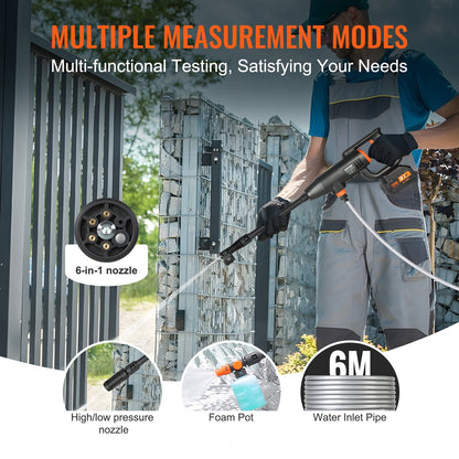 Cordless High Pressure Washer Cleaning Portable Water Spray Gun for Car 580 PSI