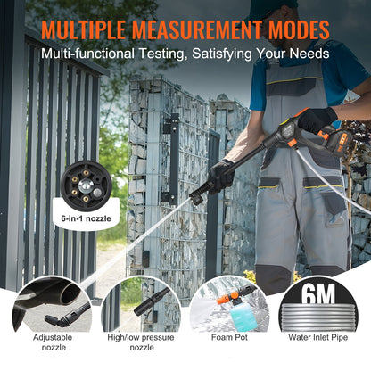 Cordless High Pressure Washer Cleaning Portable Water Sprayer Truck 652 PSI