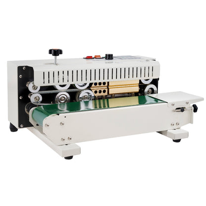 Continuous Bag Band Sealing Machine Horizontal Band Sealer Carbon Steel