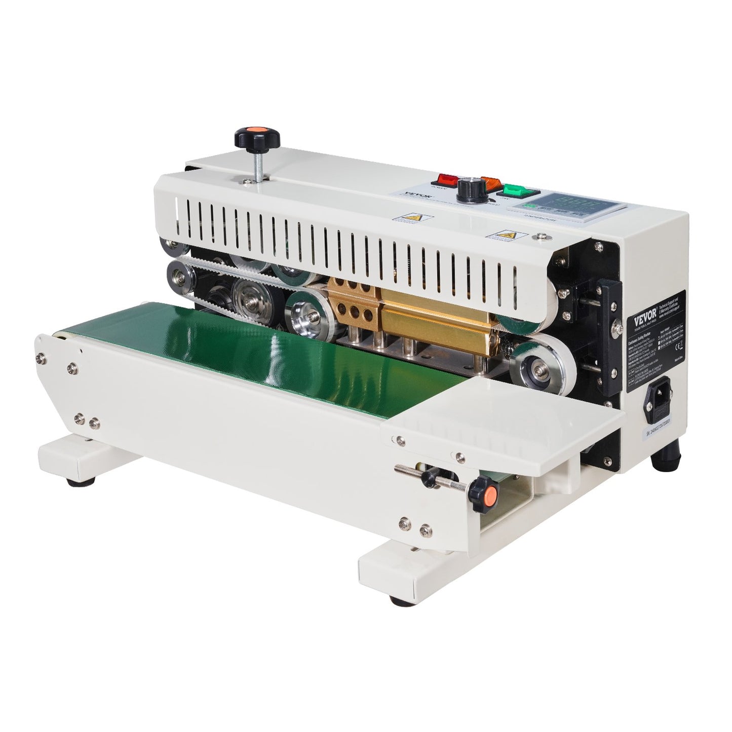 Continuous Bag Band Sealing Machine Horizontal Band Sealer Carbon Steel