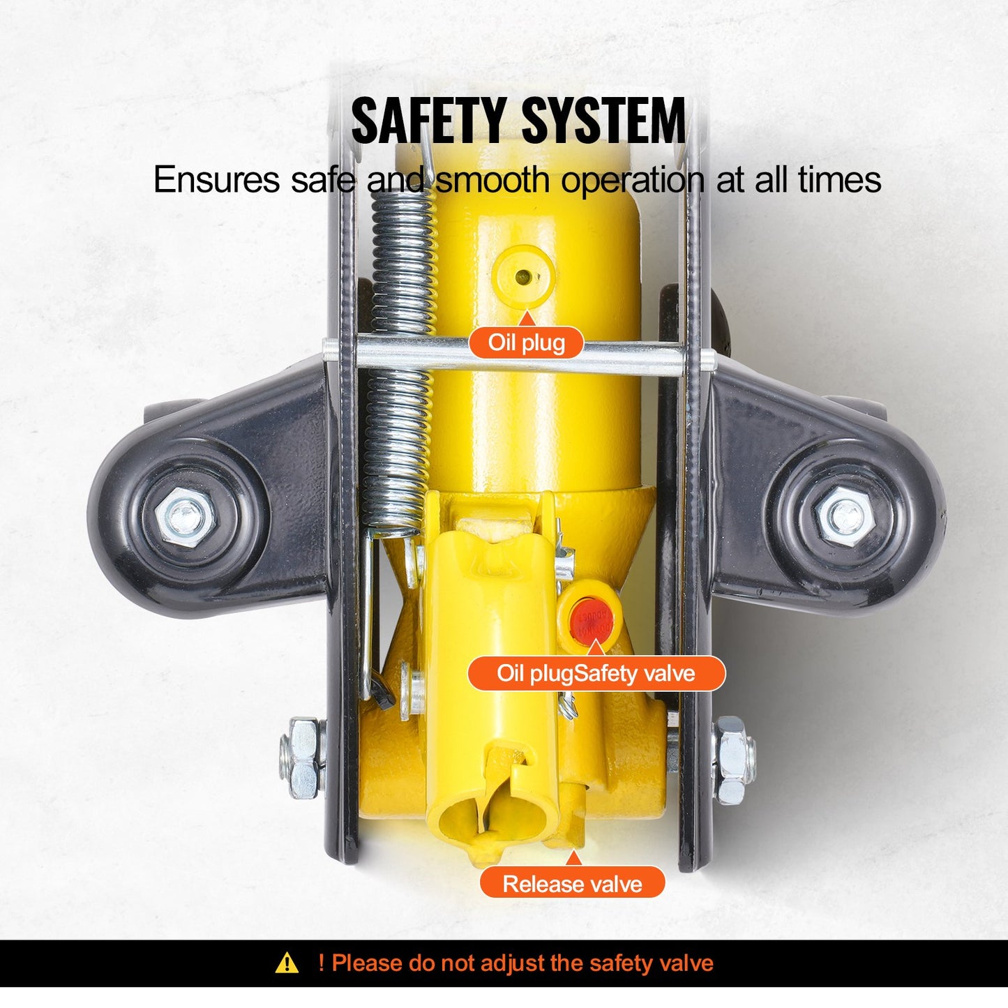 Niedriger Wagenheber, 2 Tonnen, Hochleistungs-Hydraulikpumpe mit Einzelkolben