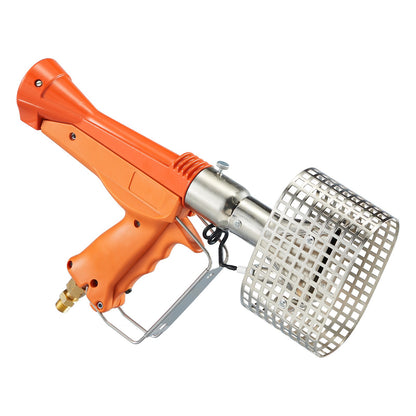 Propane Heat Gun, Up to 187660 BTU Hot Air Gun with Adjustable Regulator, 26 FT Hose, and Hard Carrying Case, Ideal for Boat Plastic Film Shrink Wrapping, Pallet Packaging, Crafting