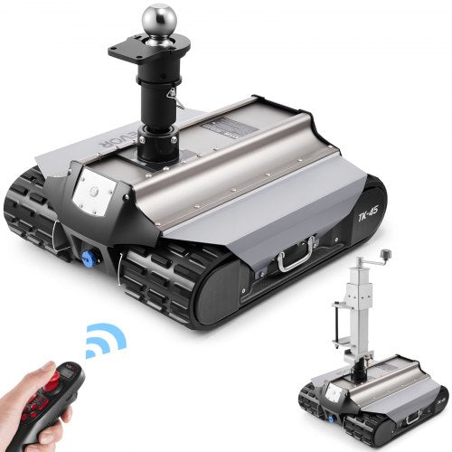 Electric Trailer Mover, 9000 lbs Max Towing Capacity, Remote-Controlled Trailer Mover with 328 ft Wireless Range, Motorised Camper Trolley Kit Fits for Camper RV Caravan Boat Trailer Jack