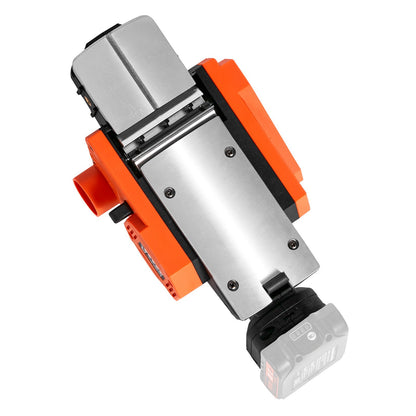 Cordless Electric Hand Planer, 3-1/4" Width, 16500 rpm Handheld Wood Planer with 5/64" Adjustable Planing Depth HSS Blade Dual Side Dust Outlets, for Woodworking Wood Planing Surface Smoothing