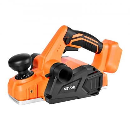 Cordless Handheld Planer, 3-1/4-Inch Cut Width, 15000 RPM Electric Hand Wood Planer with Brushless Motor, Adjustable Cut Depth for Woodworking, Compatible with 18V Battery (Bare Tool Only)