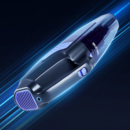 Handheld Vacuum, Portable Vacuum Cleaner Cordless with HEPA Filter and Brushes, Lightweight Hand Held Cleaner with Powerful Suction, for Car, Home, Office, Pet Hair