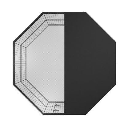 Laufstall für Hunde, 8 zusammenklappbare Metall-Trainingsgehege mit Deckel, 61 cm hoher Haustierzaun, Welpenkäfig mit Erdspießen, Hundegehege für drinnen und draußen, für kleine und mittelgroße Haustiere, für Camping, Garten