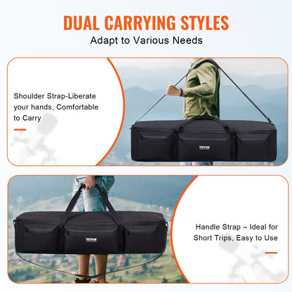 Teleskopfodral 1035 mm Multifunktionell stötdämpande Teleskopförvaringsväska