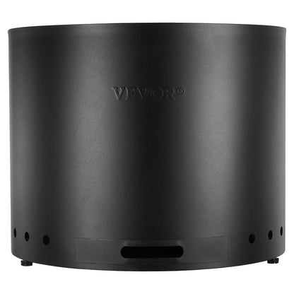 Rauchfreie Feuerstelle Herd Lagerfeuer 19,3 in Dia Holz Brennen Edelstahl