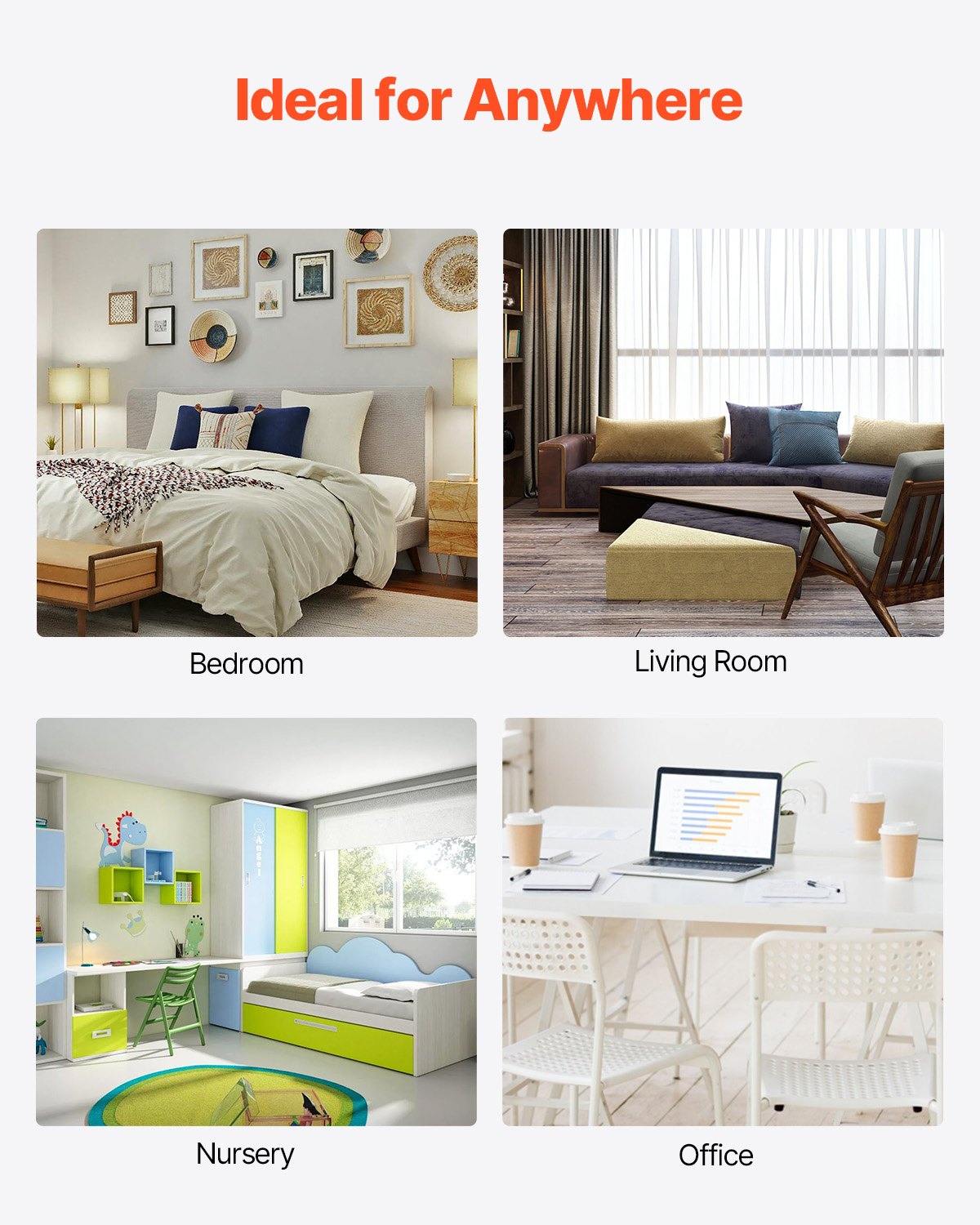 Replacement filter for tower fan with high density HEPA and activated carbon