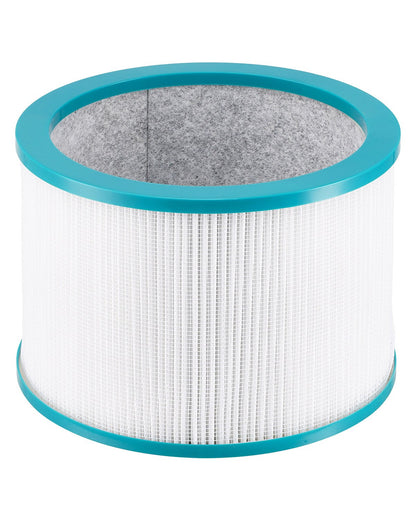 Replacement filter for tower fan with high density HEPA and activated carbon