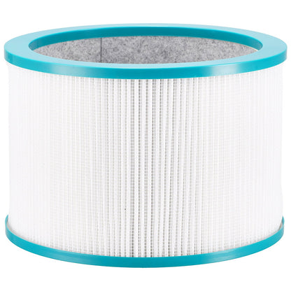 Replacement filter for tower fan with high density HEPA and activated carbon