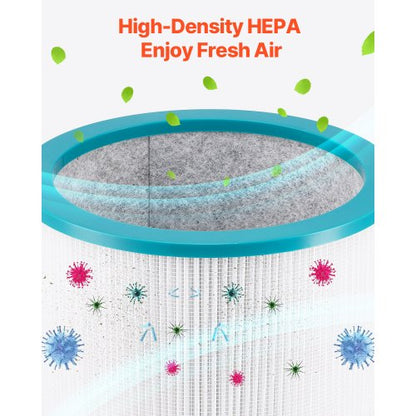 40" Oscillating Tower Fan 8 Hours Timer 15.4ft/s Speed with Remote Control | EU