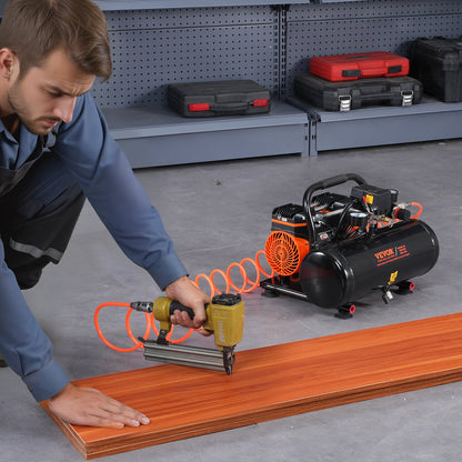 Air Compressor Compact Portable Oil Free Compressor 2 Gallon 8bar