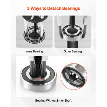 21 in 1 Lagerabzieher Innenloch-Abzieher 3-Backen-Abzieher