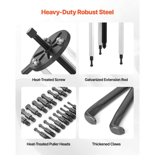 21 in 1 Lagerabzieher Innenloch-Abzieher 3-Backen-Abzieher