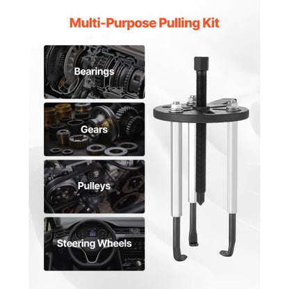 21 in 1 Lagerabzieher Innenloch-Abzieher 3-Backen-Abzieher