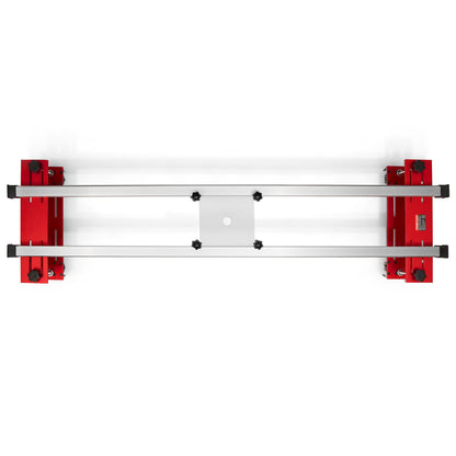 Överfräsarsläde, 64 tum, bärbar och lätt att justera platta till plattning Jig, DIY Träbearbetningsfräs släde för tillplattning av plattor, platta guide Jig trimning hyvelmaskin för trä tillplattning, hemma DIY