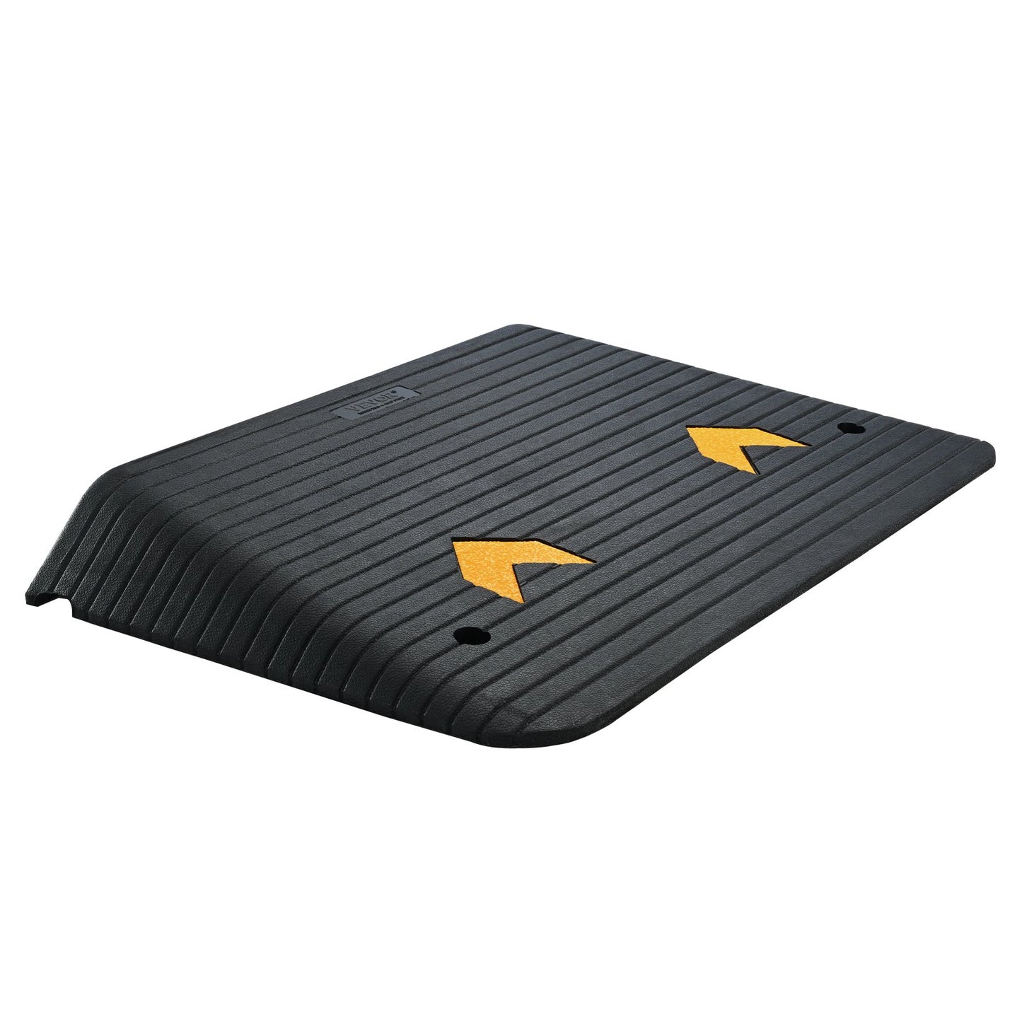 Rubber Threshold Ramp Door Ramp 4" Rise 15 Ton Load Rubber Edge Ramp