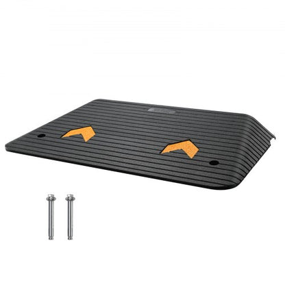 Rubber threshold ramp Door ramp 8.5 cm height 1475 kg load Rubber threshold ramp