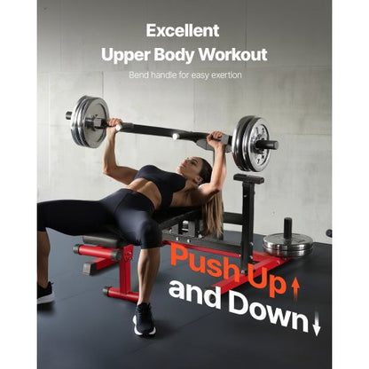 450 Pfund Brustpresse Maschine Verstellbare Bankpresse Flache Schrägbank Fitnessstudio | EU