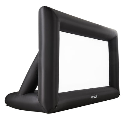 14FT Inflatable Projector Screen, Inflatable Movie Screen Outdoor with 120W Air Blower Projector Screen Oxford Fabric Material Blow Up Screen for Outdoor Backyard, Home Theater, Theme Party