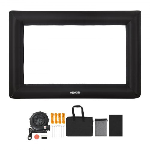 16ft Inflatable Movie Screen 16:9 600D Movie Projector with Portable Bag