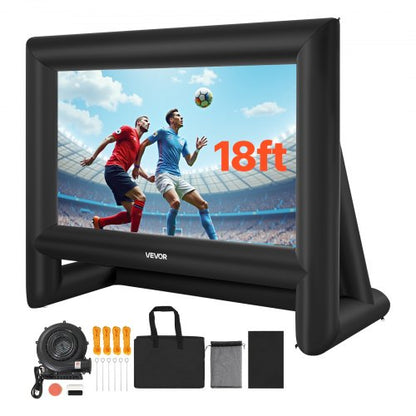 18ft aufblasbare Filmleinwand 16:9 600D Filmprojektion mit tragbarer Tasche