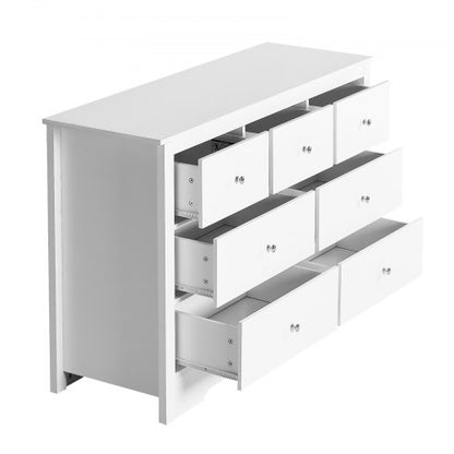 Chest of drawers with 7 drawers in wood, pull-out and anti-tip | EU