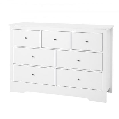 Chest of drawers with 7 drawers in wood, pull-out and anti-tip | EU