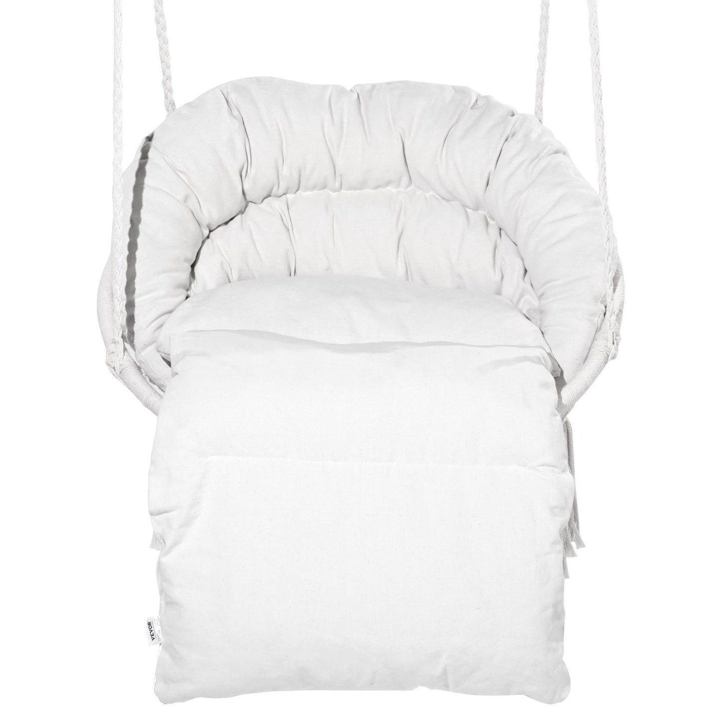 Hängmatta Gungstol Macramé Hängstol med kudde inomhus & utomhus