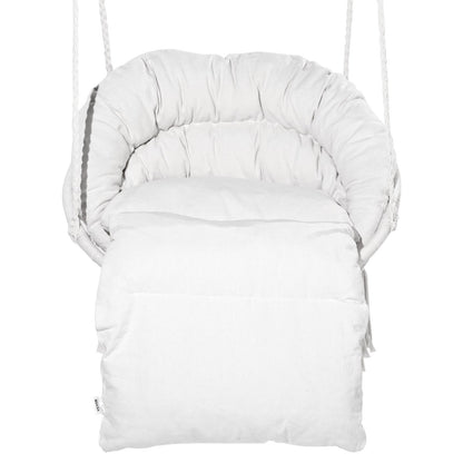 Hängmatta Gungstol Macramé Hängstol med kudde inomhus & utomhus